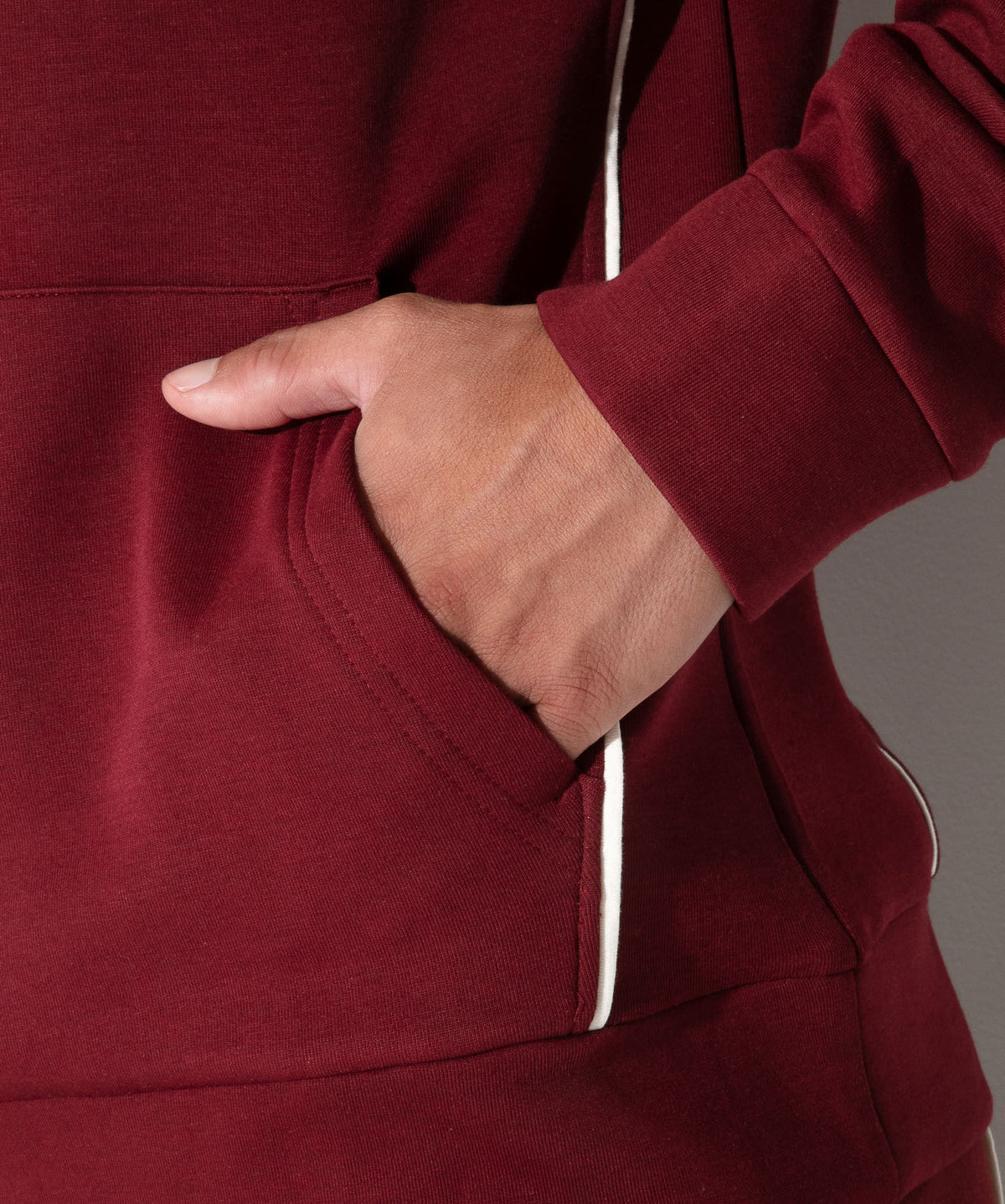 Code 22 Lounge Hoodie Maroon