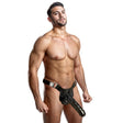 Master Series Infiltrator Hollow Strap On 10 Inch Black