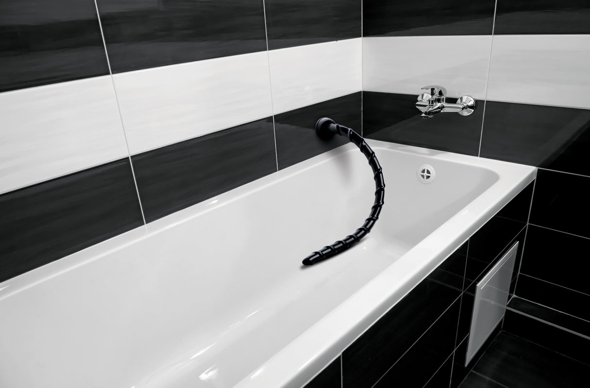 Hosed 1" Swirl Anal Snake 18 Inch