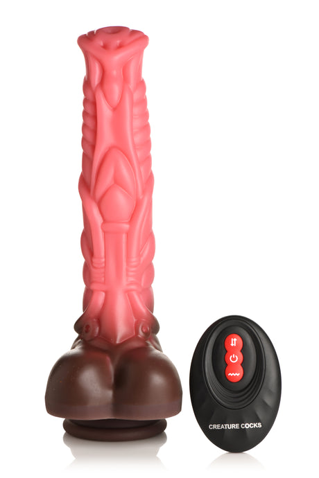 Creature Cocks Deluxe Centaur Thrusting & Vibrating Silicone Dildo 9.5 Inch