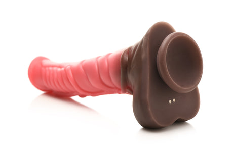 Creature Cocks Deluxe Centaur Thrusting & Vibrating Silicone Dildo 9.5 Inch