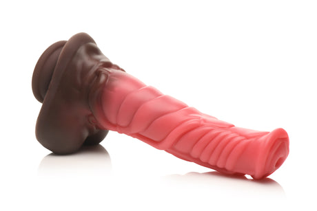 Creature Cocks Deluxe Centaur Thrusting & Vibrating Silicone Dildo 9.5 Inch
