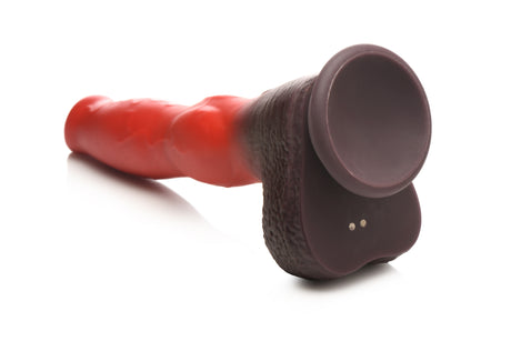 Creature Cocks Ramming Hound Thrusting & Vibrating Silicone Dildo 8.8 Inch