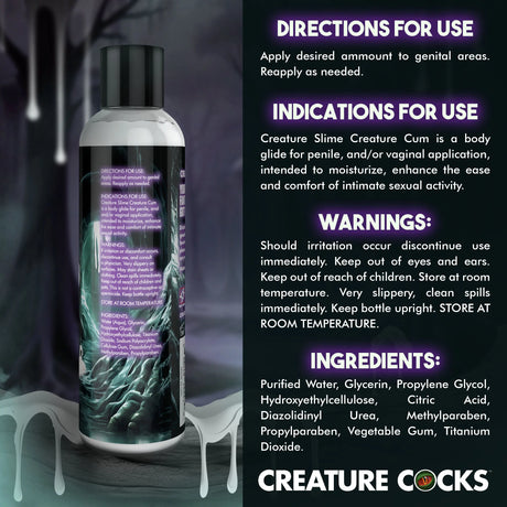Creature Cocks Slime Creature Cum Lubricant 8oz