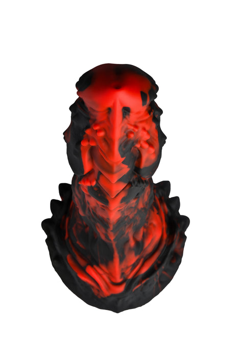 Creature Cocks Inferno Cock Vibrating Silicone Dildo 7.8 Inch