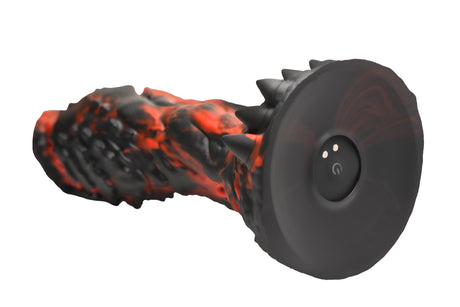 Creature Cocks Inferno Cock Vibrating Silicone Dildo 7.8 Inch