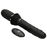 Master Series Ultimate Power Pounder Vibrating & Thrusting Dildo with Remote 7 Inch