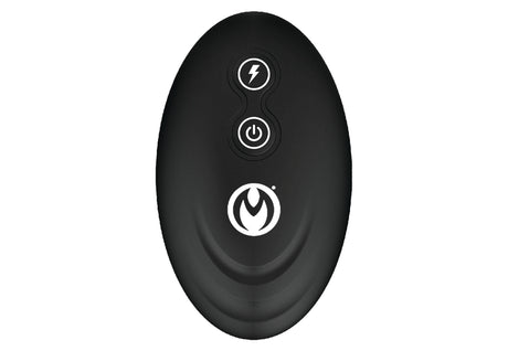 Master Series Double Pounder Silicone Vibrating Dildo Thruster 9.7 Inch