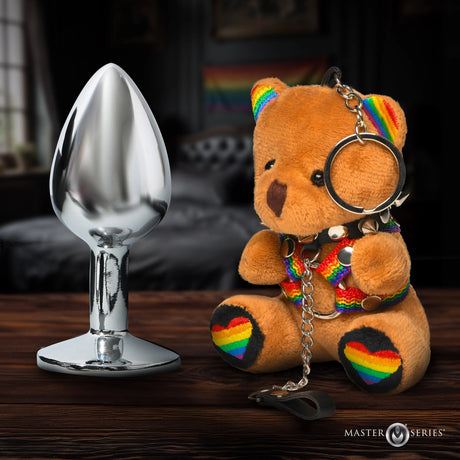 Master Series Pride Bear Keyring