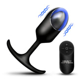 Heavy Hitters Vibrating Weighted Silicone Anal Plug Large