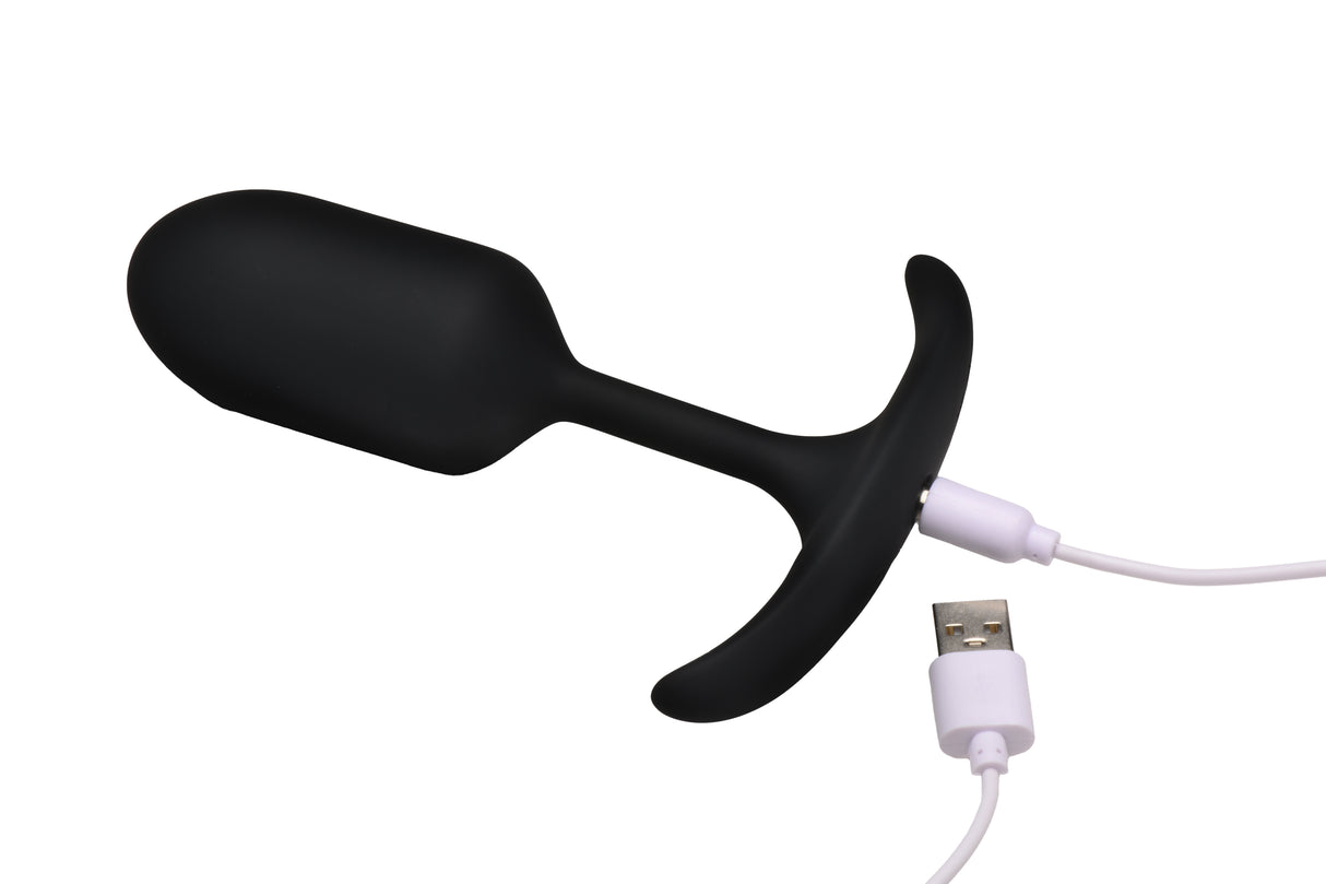 Heavy Hitters Vibrating Weighted Silicone Anal Plug Medium