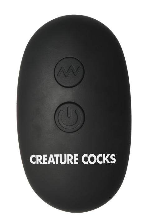 Creature Cocks Astro-Thrust Thrusting & Vibrating Silicone Dildo 8.7 Inch