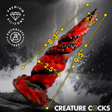 Creature Cocks Kraken Spawn Tentacle Silicone Dildo 9.5 Inch