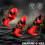Creature Cocks Dragon Trainer Silicone Butt Plug Set