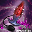 Creature Cocks Anal Invader Inflatable Silicone Anal Plug