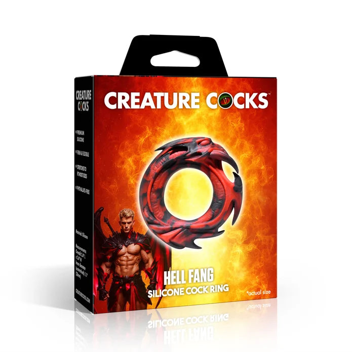 Creature Cocks Hell Fang Silicone Cock Ring