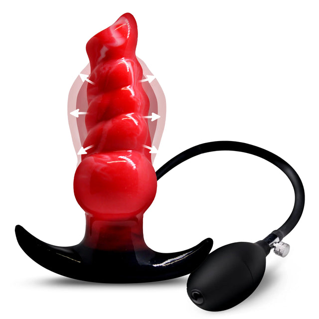 Creature Cocks Blaze Inflatable Silicone Anal Plug