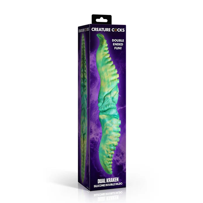 Creature Cocks Dual Kraken Silicone Double Dildo 13.8 Inch