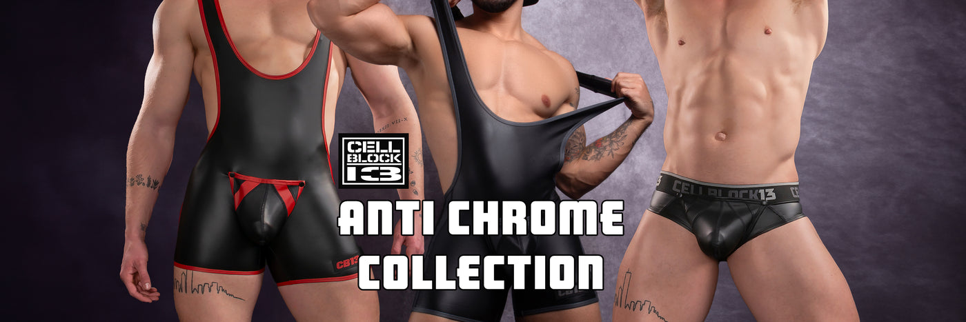 Cellblock 13 Anti Chrome Fetish Gear and Kink Fashion Collection