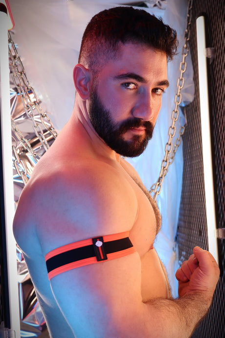 Breedwell After Dark Armbands Neon Orange