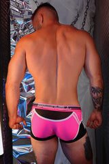Breedwell Circuit Breaker Boxer Brief Neon Pink