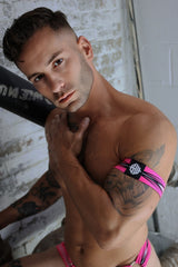 Breedwell Circuit Breaker Armband Neon Pink