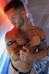 Breedwell Circuit Breaker Armbands Aqua Blue