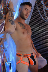 Breedwell Circuit Breaker Jock Neon Orange