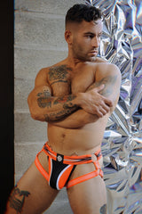 Breedwell Circuit Breaker Jock Neon Orange