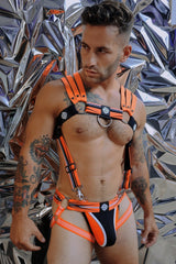 Breedwell Circuit Breaker Body Harness Neon Orange