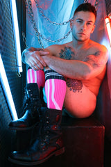 Breedwell Sucker Socks Neon Pink