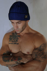 Breedwell Darkroom Rib Beanie Blue