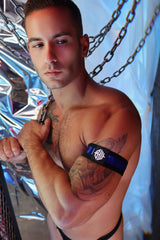 Breedwell Illuminator Armbands Blue Holo