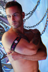 Breedwell Illuminator Armbands Neon Pink Holo