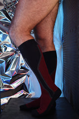 Breedwell Sir Splurge Socks Oxblood