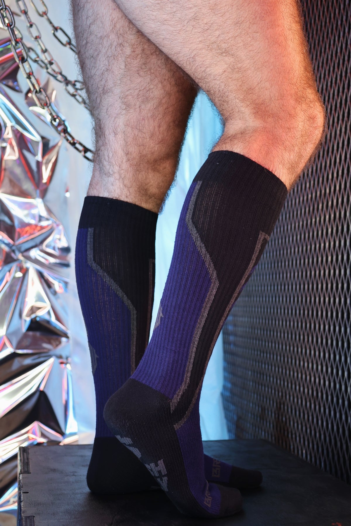 Breedwell Sir Splurge Socks Navy