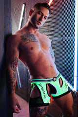 Breedwell Circuit Breaker Chap Jock Neon Green
