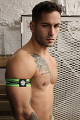 Breedwell Circuit Breaker Armbands Neon Green