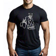 Ajaxx63 Pup Illustration T Shirt