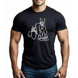 Ajaxx63 Pup Illustration T Shirt