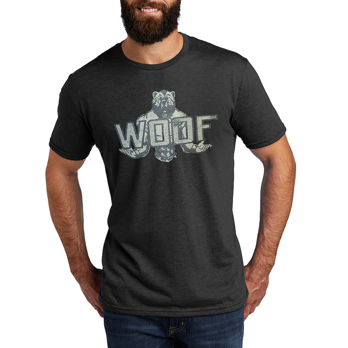 Ajaxx63 Woof Bear T Shirt