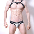Asstricks Comicaze Brief Black Grey