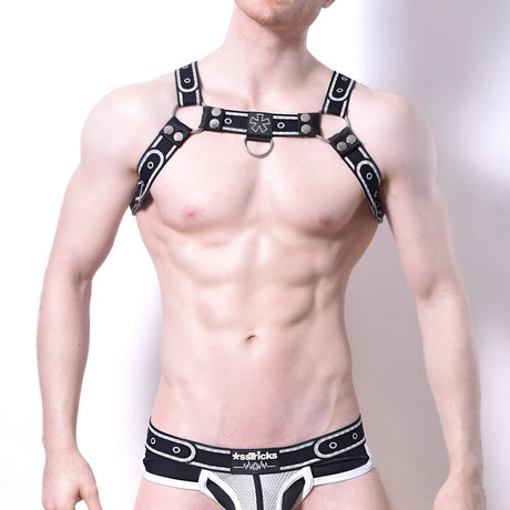Asstricks Comicaze Harness Black Grey