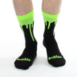 Asstricks Drip Socks Neon Green