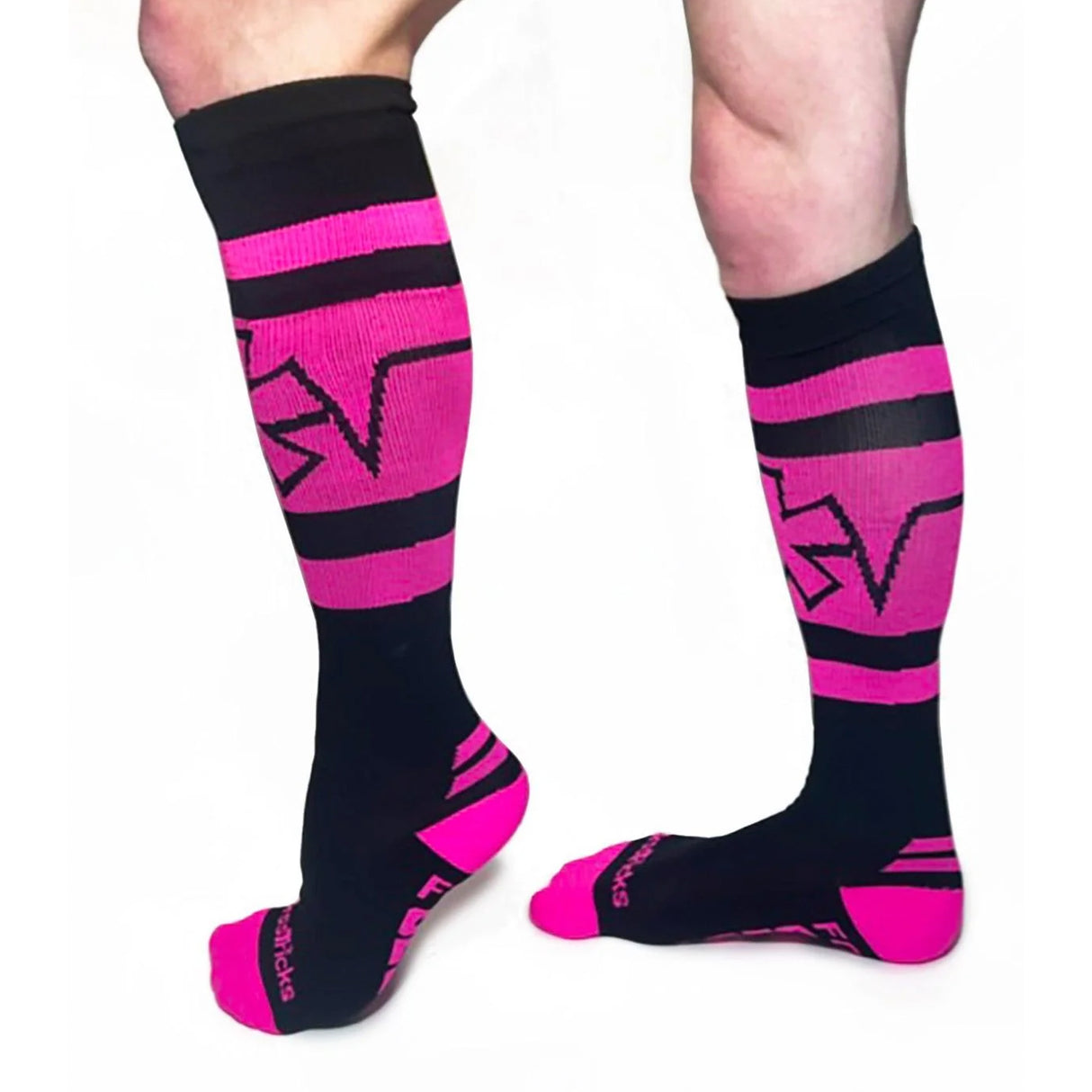 Asstricks Pocket Socks Neon Pink
