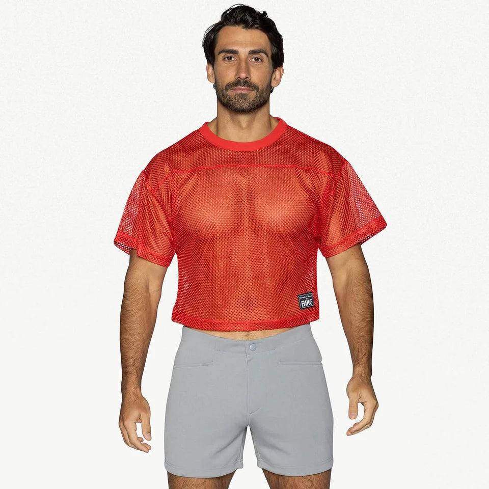 BIKE Short Sleeve Practice Jersey Bright Red