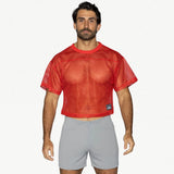 BIKE Short Sleeve Practice Jersey Bright Red
