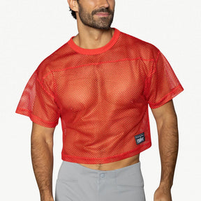 BIKE Short Sleeve Practice Jersey Bright Red