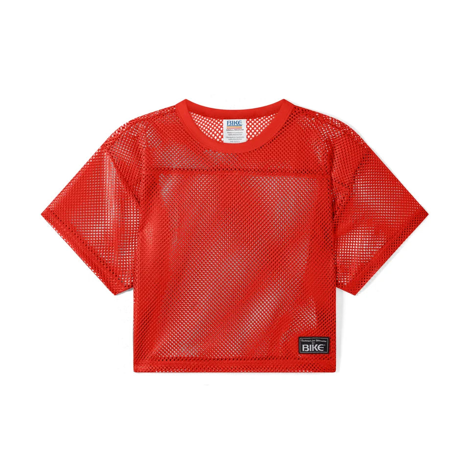 BIKE Short Sleeve Practice Jersey Bright Red