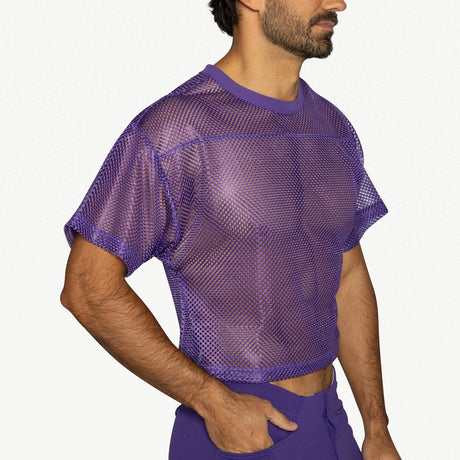 BIKE Short Sleeve Practice Jersey Purple